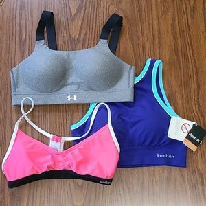 Women's Sports Bra Bundle of 3 - with FREE item**